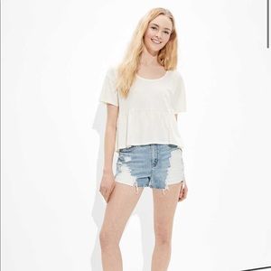 American Eagle Babydoll Top